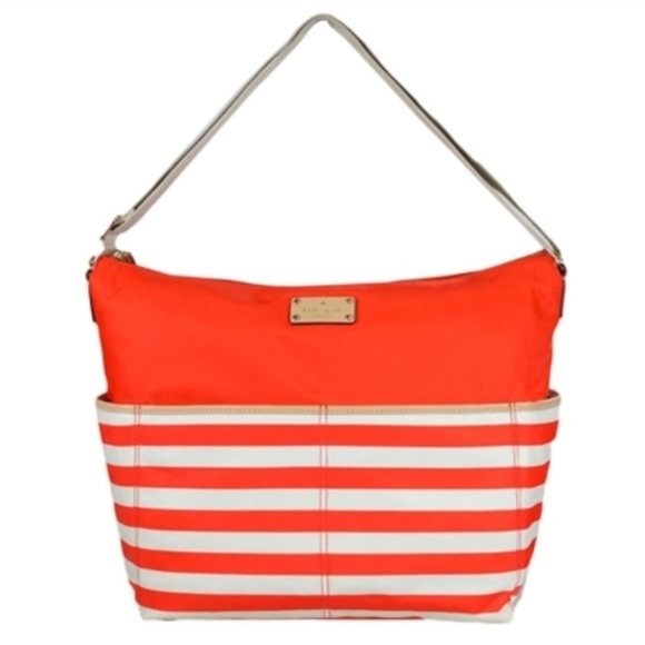 kate spade Handbags - Kate Spade Collins Avenue Serena Striped Baby Bag